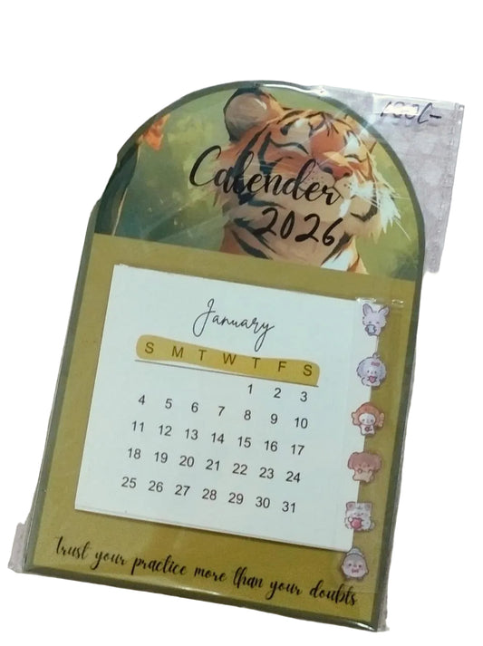 Mini Calendar 2026