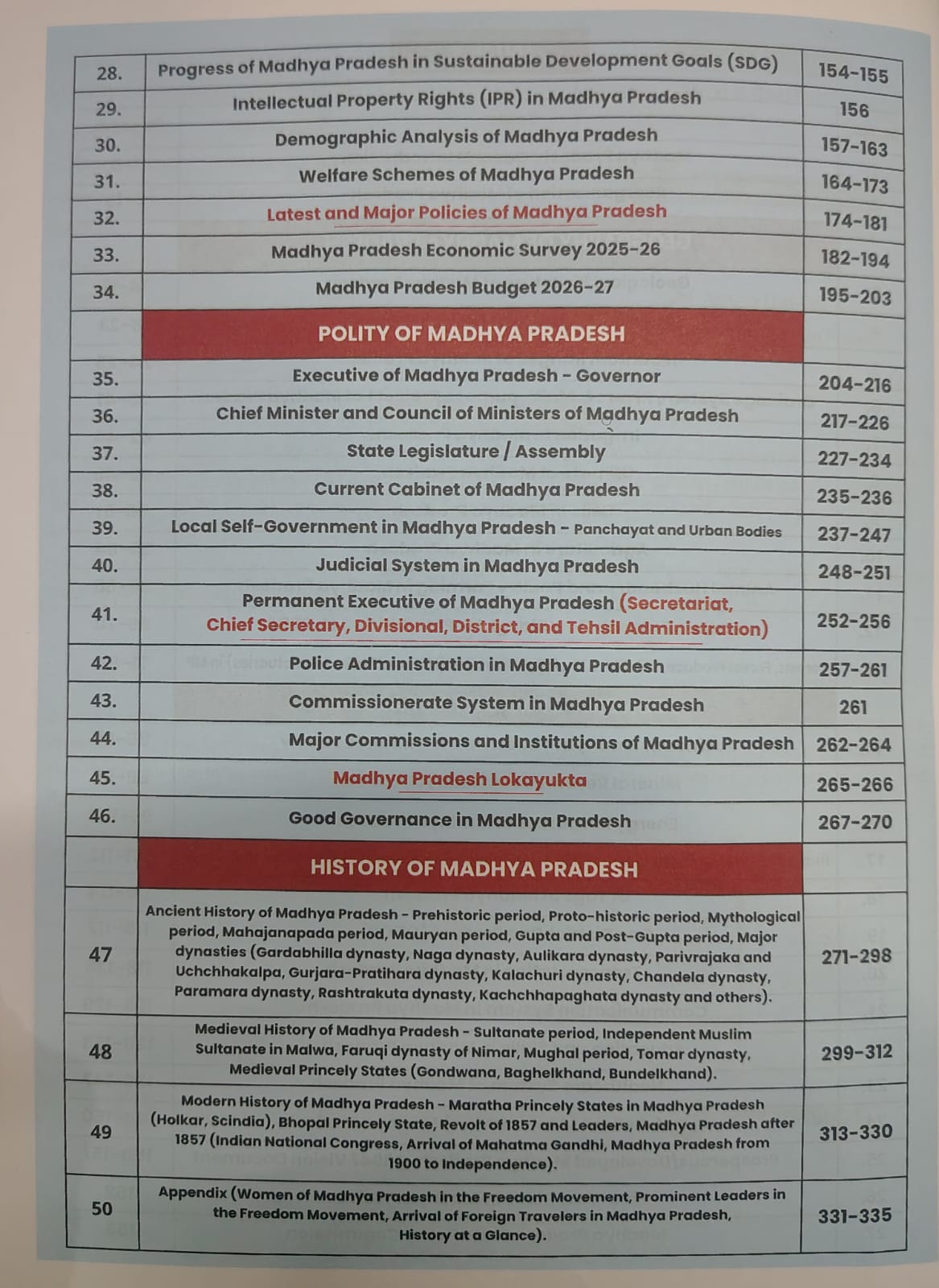 Selection Tak Madhya Pradesh General Studies MPGS 2027 Latest Edition (English Medium)