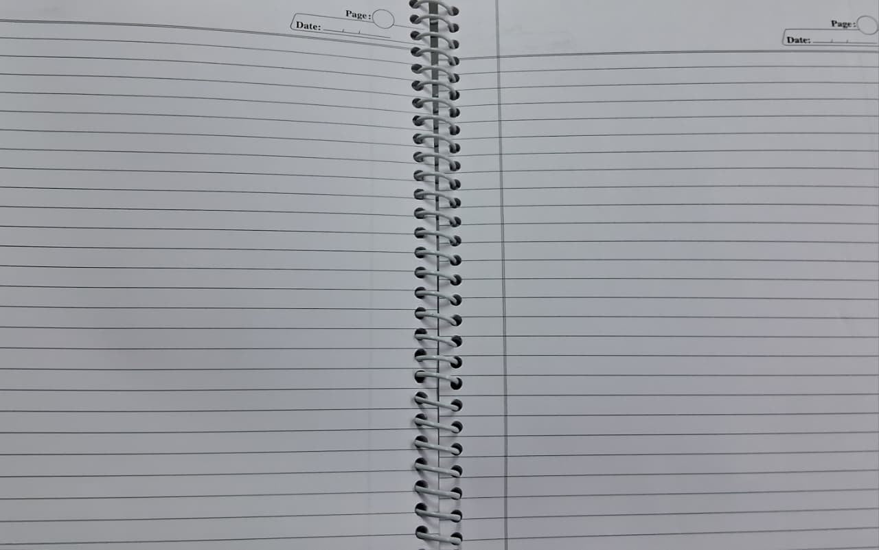 Gyan Spiral Premium Notebook (A4 Size, 200 Pages) Ruled Notebook