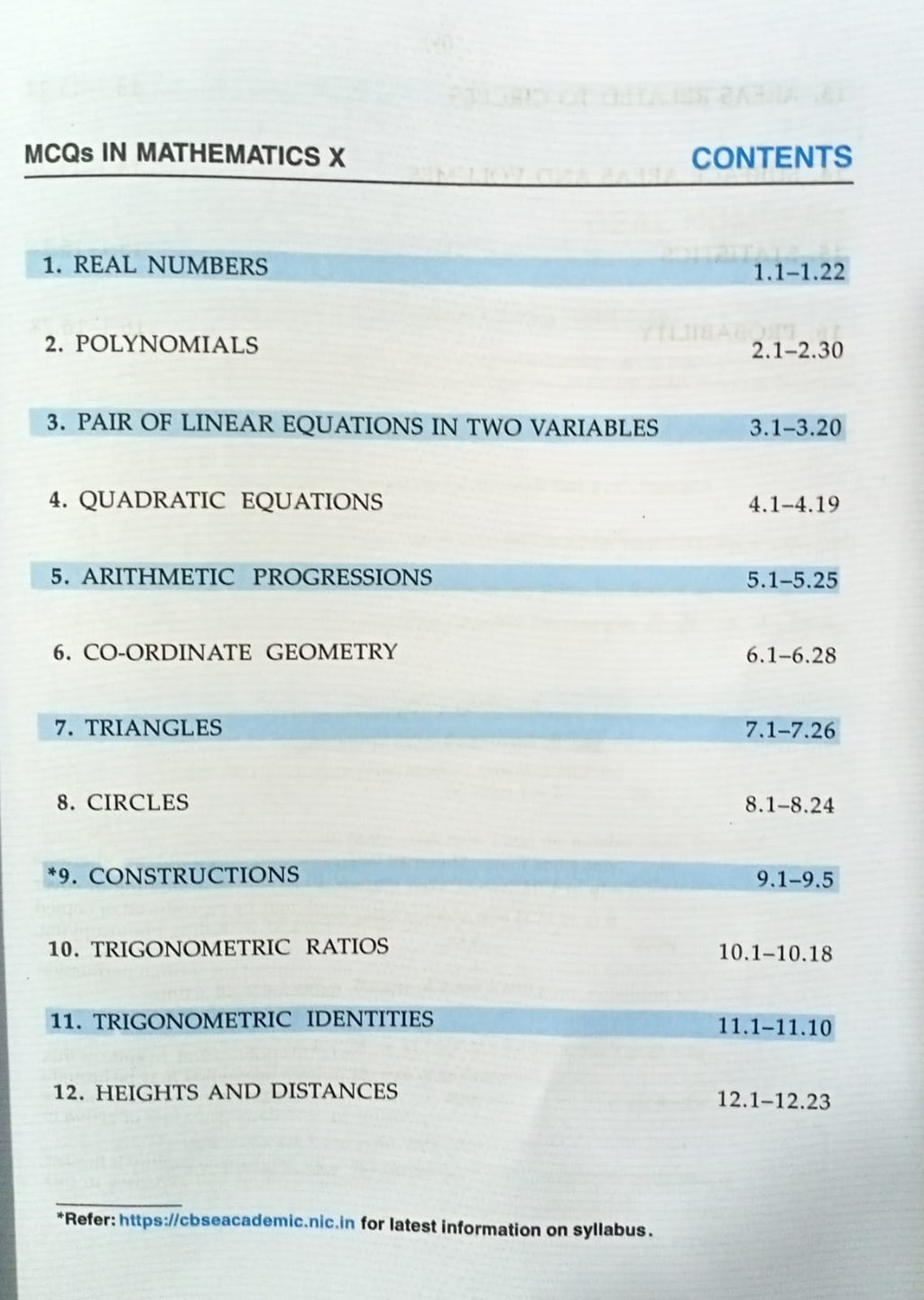 Dhanpat Rai Mathematics +(MCQ) Class 10 by R D Sharma |2025-26| (English Medium)