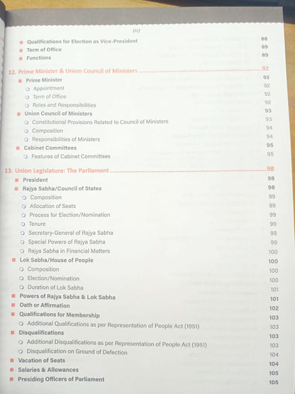 Drishti IAS Indian Polity & Governance Quick Book | 3rd Edition | English Medium