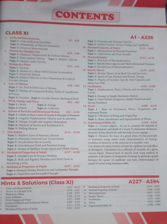 Disha Errorless 202 Chapter-Wise Topic-Wise 25 Years JEE Main Physics 10th Edition (English Medium)