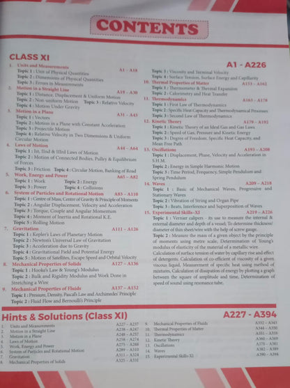 Disha Errorless 202 Chapter-Wise Topic-Wise 25 Years JEE Main Physics 10th Edition (English Medium)
