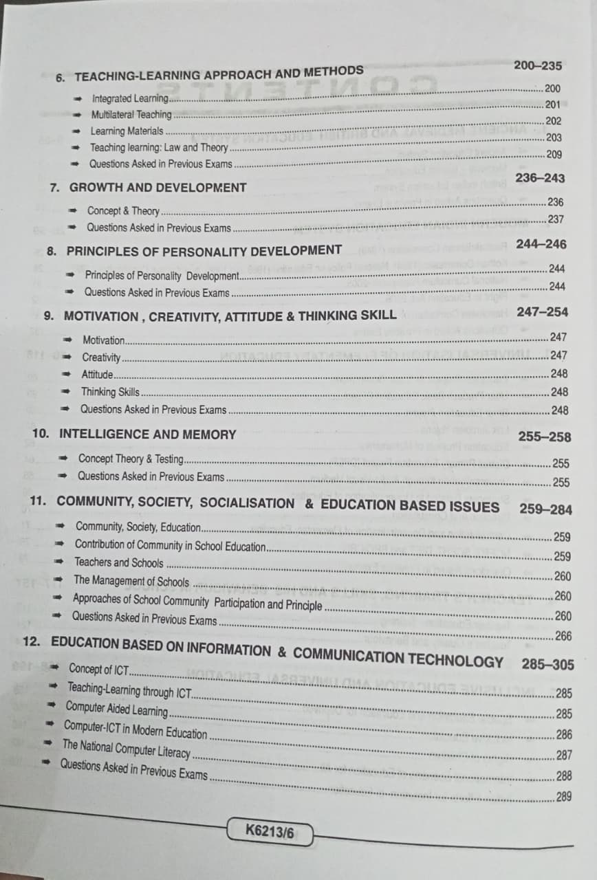 Kiran Education Psychology, Child Development & Pedagogy (CDP) 3400+ MCQs (English Medium)