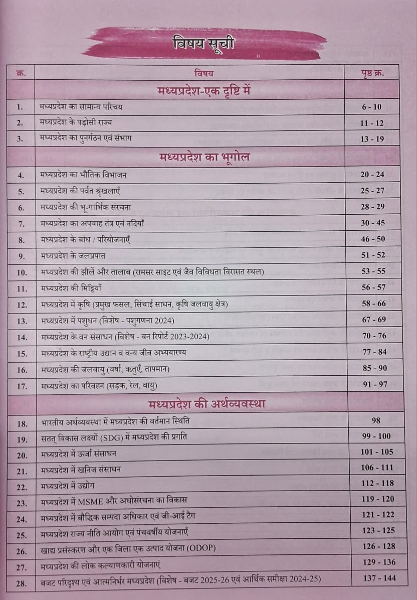 Parikshadham - Madhya Pradesh Parikshadham MPGK 2026 (5th Edition) Hindi Medium