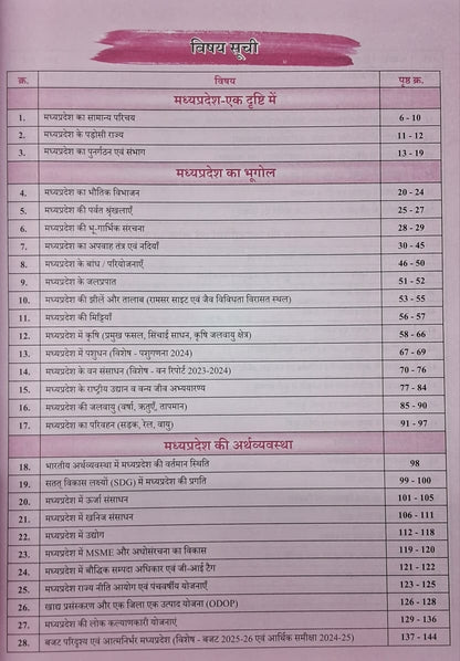 Parikshadham - Madhya Pradesh Parikshadham MPGK 2026 (5th Edition) Hindi Medium