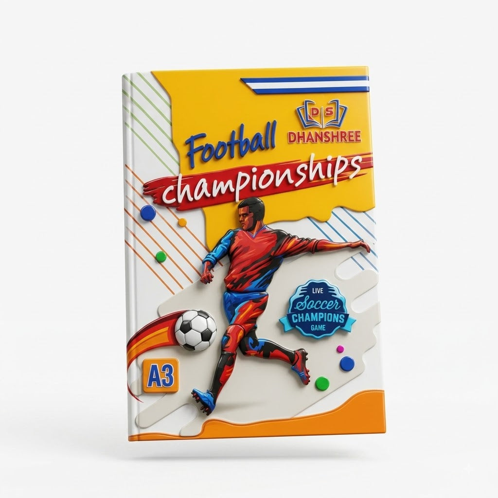 Dhanshree A3 Notebook [300 P](Ruled)