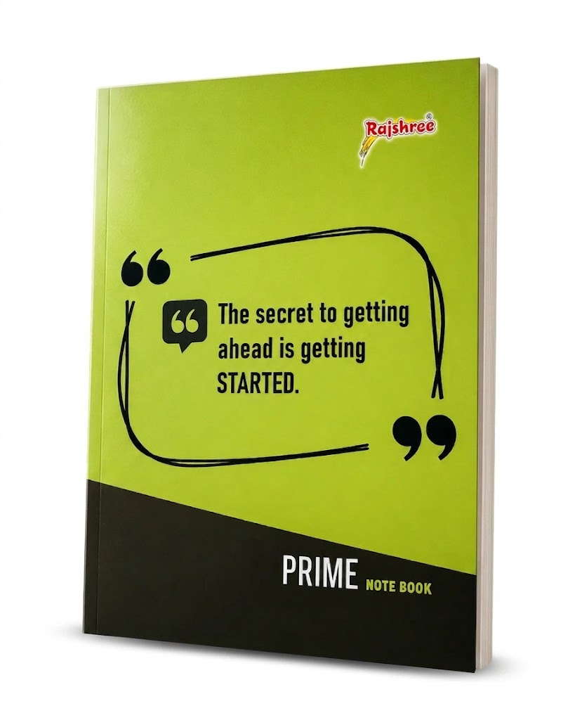 Rajshree A4 Size Prime Notebook – 200 Pages