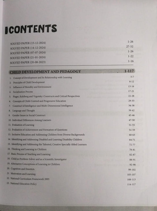 Arihant Publication Success Master CTET Papers 2 Class 6-8 Maths & Science [English]