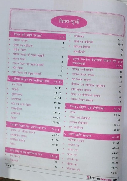 Proxima - MPPSC Pre Unit-7 Vigyan, Paryavaran evam Swasthya by Rohit Singh Yadav | Hindi Medium