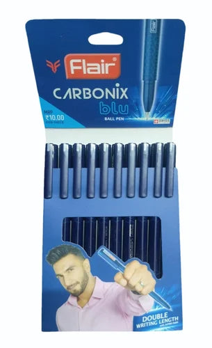Flair Carbonix Blu Ball Pen | Premium Smooth Writing with Stylish Design