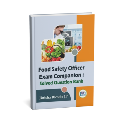 New Vishal Publication Food Safety Officer Exam Companion Jinisha Blessie JP | English (0012770)