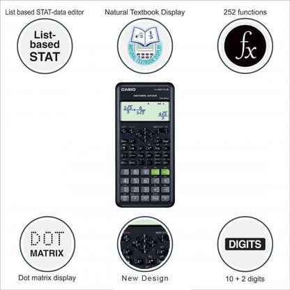 Casio FX-82ES Plus 2nd Edition Scientific Calculator