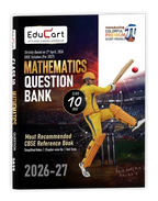 Educart CBSE Class 10th Mathematics Question Bank 2026–27 Editon (English Medium)