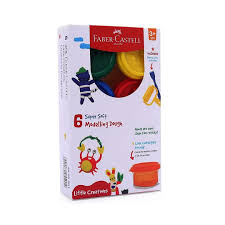 Faber-Castell Super Soft Modelling Dough (6 Colours)
