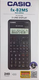 Casio FX-82MS 2nd Edition – Scientific Calculator with 240 Functions