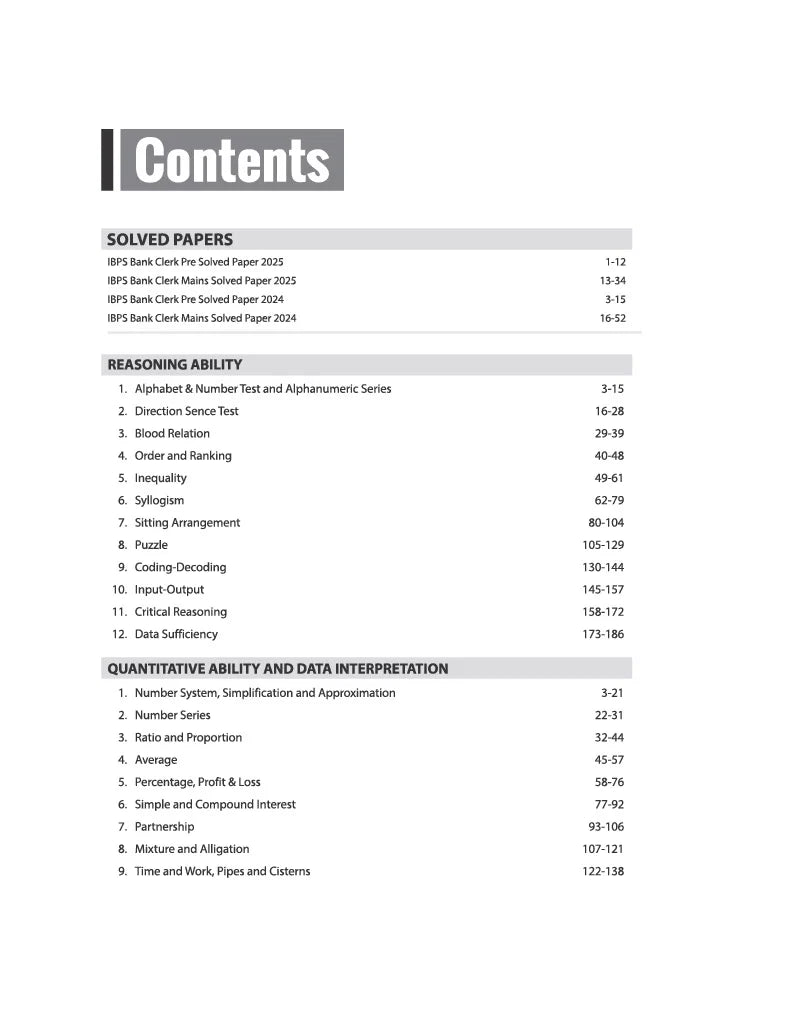 Arihant IBPS Clerk Cracker 2026 – Prelims & Mains Exam (English Medium)