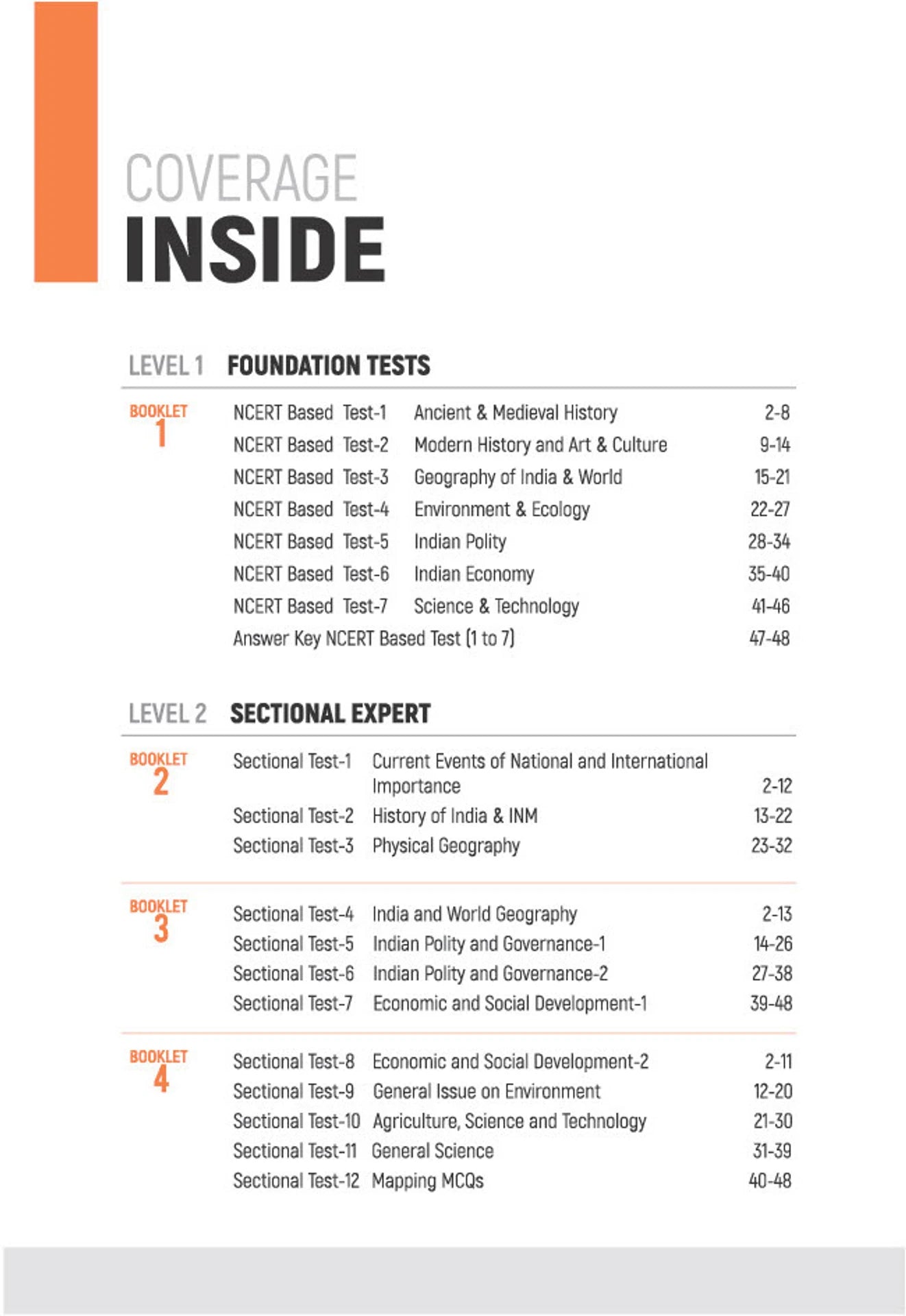 Arihant UPSC Prelims Test Series - General Studies Paper-I (English Medium)
