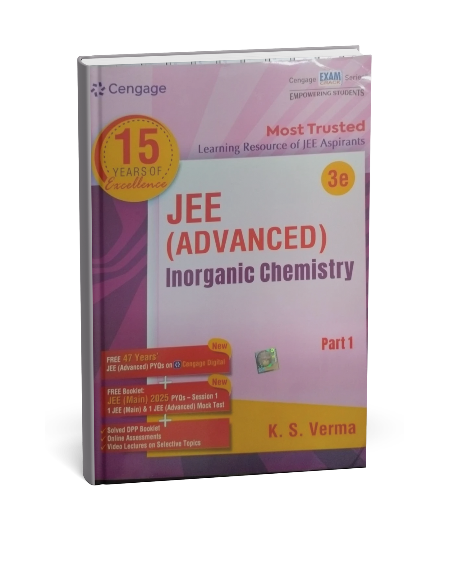 Cengage JEE Advanced Inorganic Chemistry Part–1 – K.S. Verma (3rd Edition) [English]