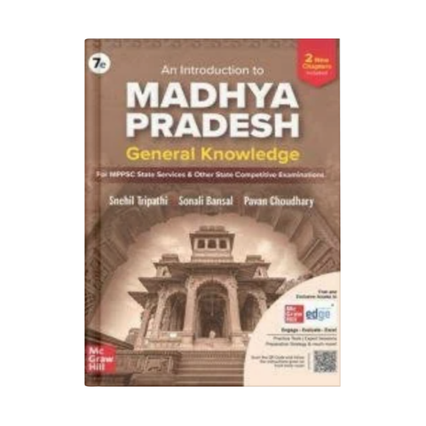 TMH An Introduction to Madhya Pradesh General Knowledgee By Snehil Tripathi, Sonali Bansal, Pavan Choudhary (7th Edition) (English Medium)