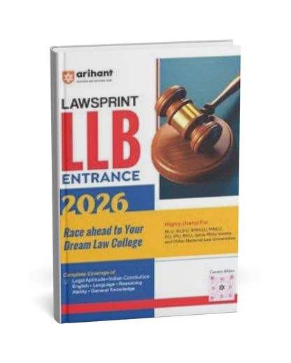 Arihant Law Sprint – LLB Entrance Exam 2026 [English]