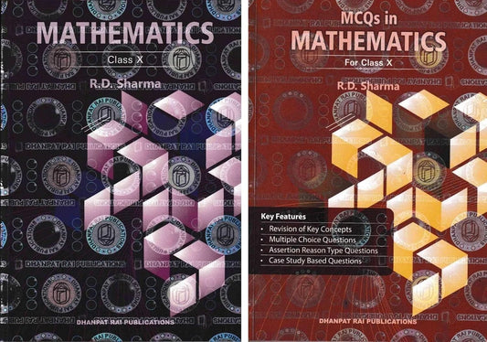 Dhanpat Rai Mathematics +(MCQ) Class 10 by R D Sharma |2025-26| (English Medium)