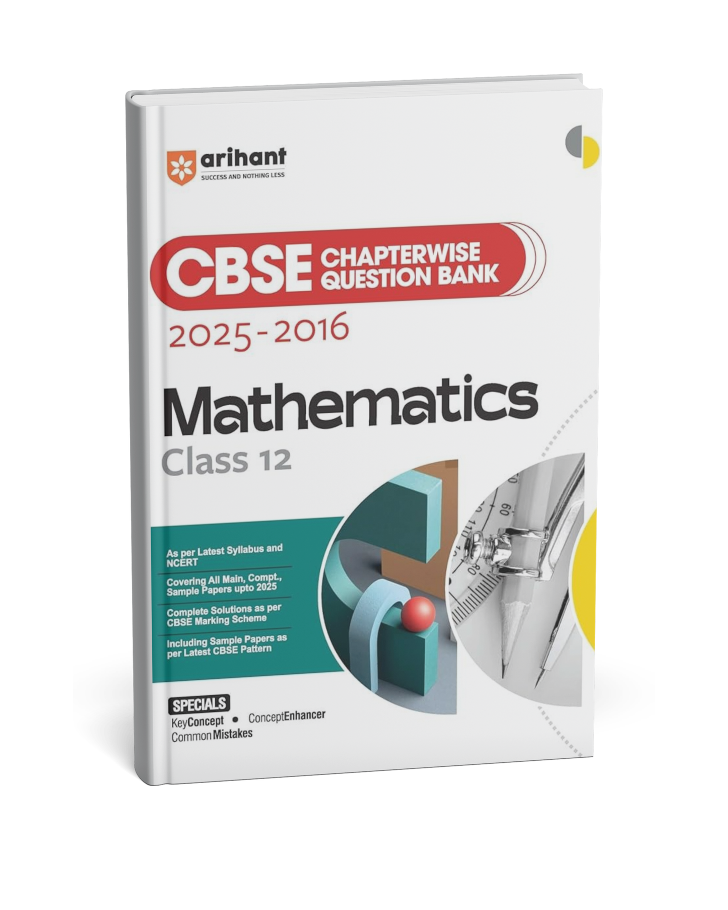 Arihant CBSE Chapterwise Question Bank Mathematics Class 12 (2025–2016) [English]
