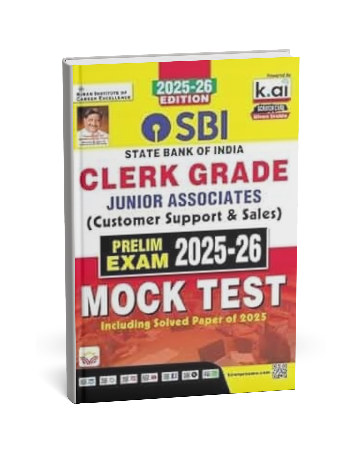 Kiran - SBI Clerk Grade Junior Associates Mock Test – 2025–26 Edition [English Medium]