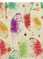 Youva Case Bound Notebook – B6 Size (12.5 × 17.6 cm), 192 Pages | Single Line Ruled Notebook