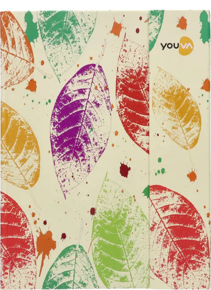Youva Case Bound Notebook – B6 Size (12.5 × 17.6 cm), 192 Pages | Single Line Ruled Notebook