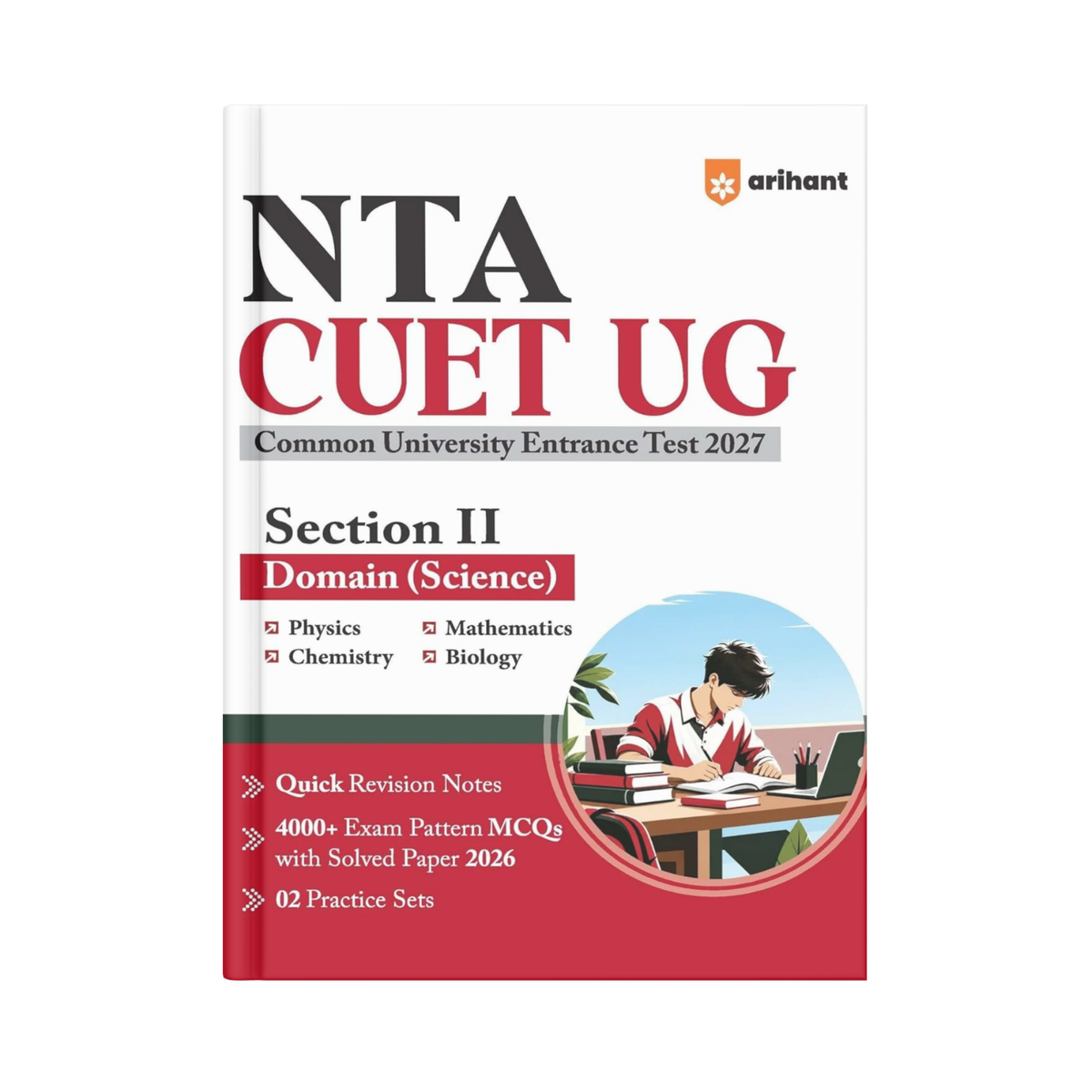 Arihant NTA CUET UG 2027 Section II Domain (Science)| English Medium