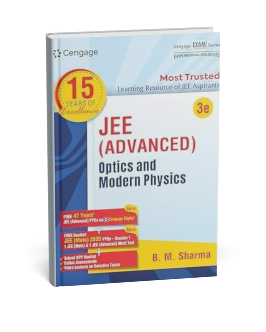 Cengage JEE Advanced Optics & Modern Physics – B.M. Sharma (3rd Edition) [English]