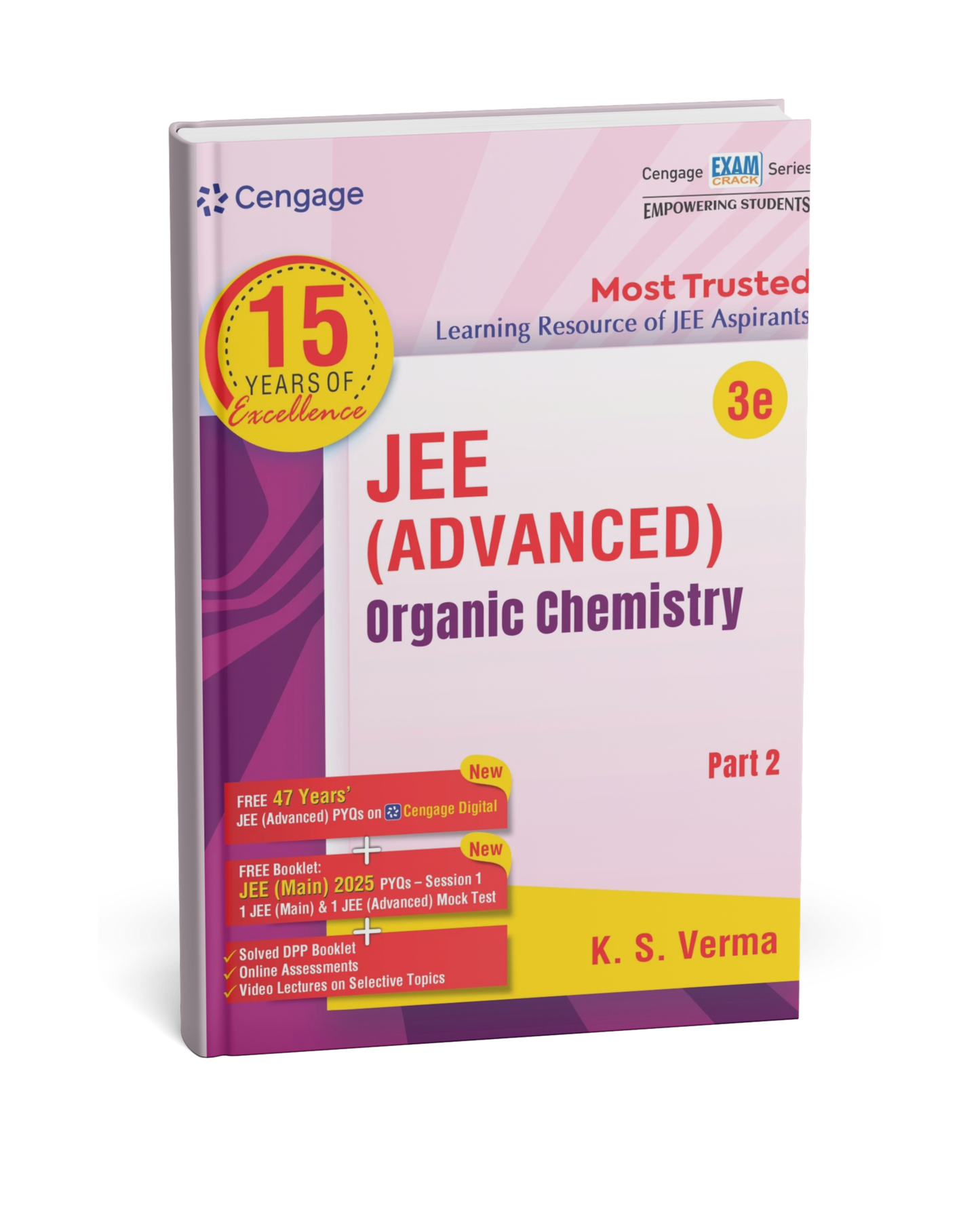 Cengage JEE Advanced Organic Chemistry Part–2 – K.S. Verma (3rd Edition) [English]