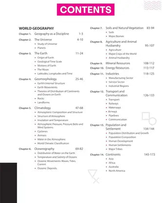 Arihant NCERT MCQs India & World Geography Class 6–12 (Old + New)2nd Edition(English Medium)