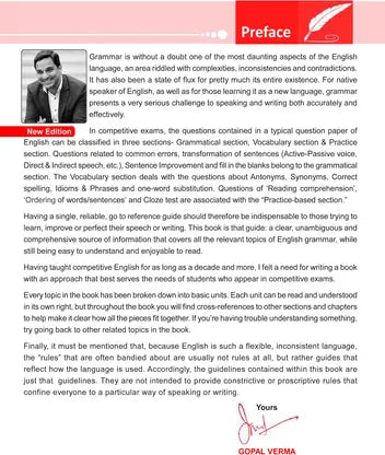 The English Acumen by Gopal Verma | Grammar + Vocabulary + Comprehension | All Competitive Exams (Revised Edition)