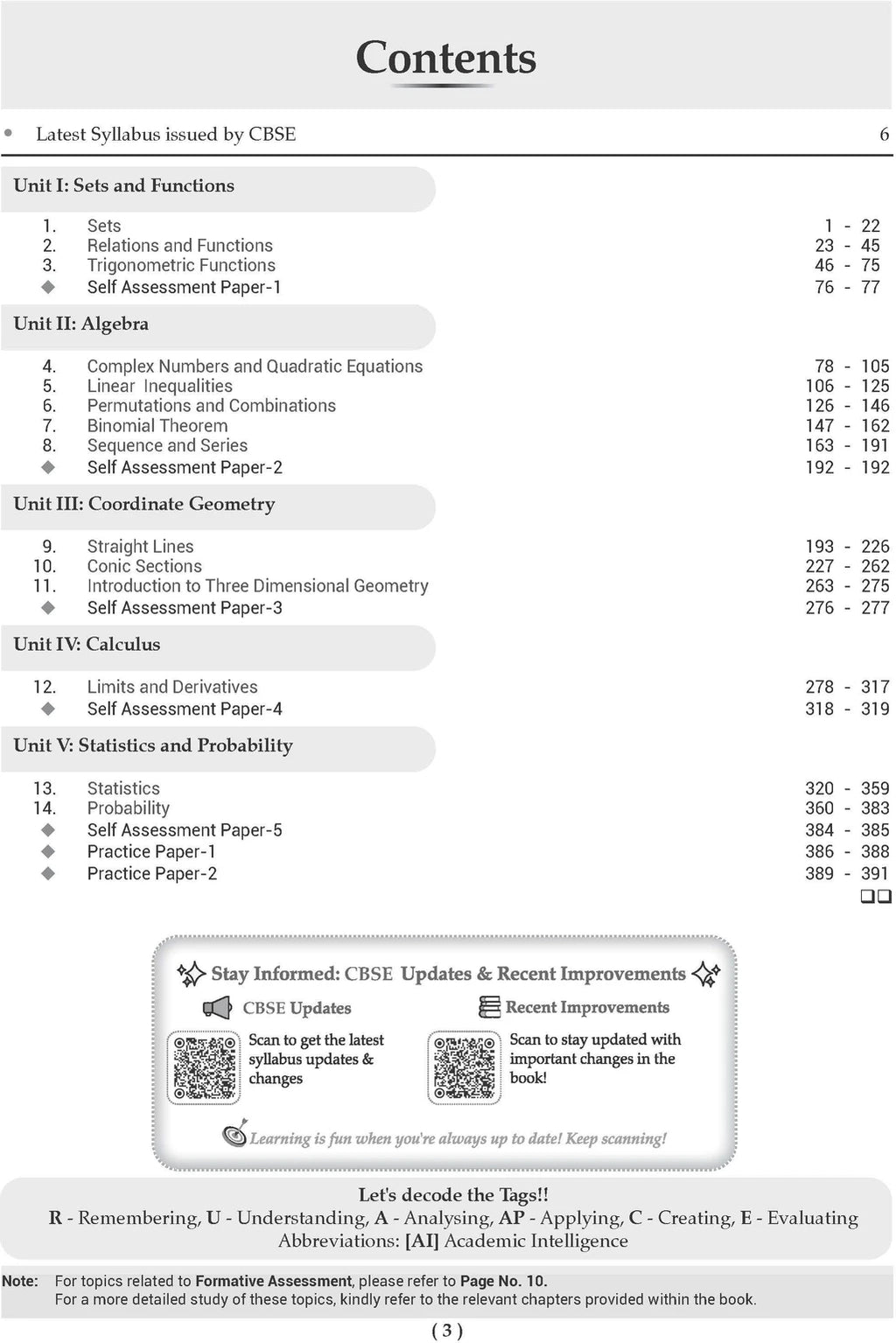 Oswaal Class 11 Mathematics CBSE Question Bank Chapter-wise & Topic-wise Edition 2027 (English Medium)