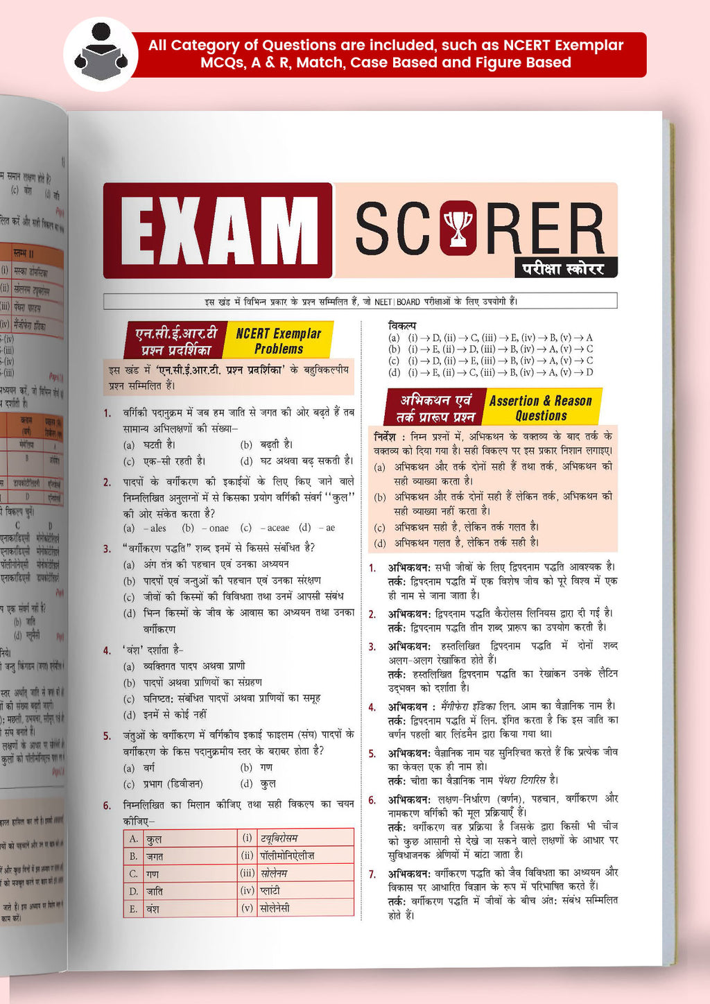 MTG - Objective NCERT at Your Fingertips Jeev Vigyan | Hindi Medium