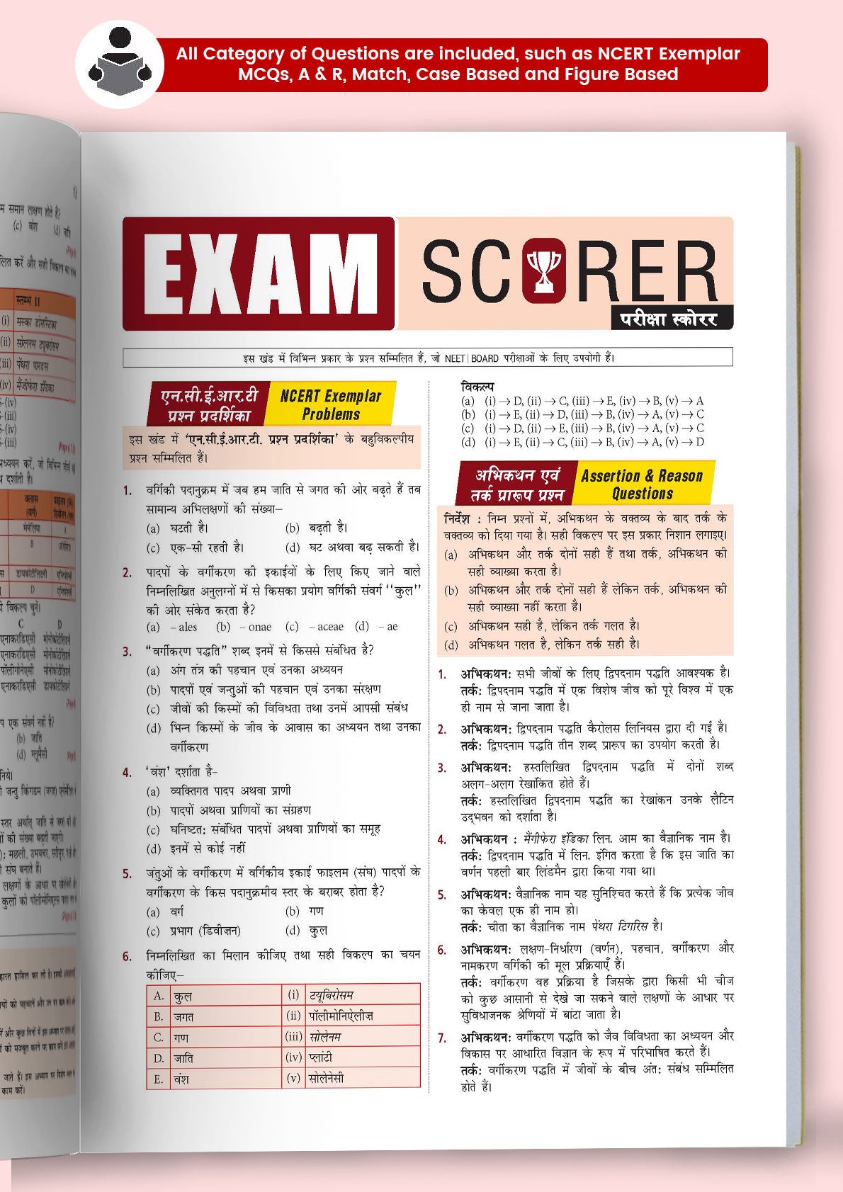 MTG - Objective NCERT at Your Fingertips Jeev Vigyan | Hindi Medium