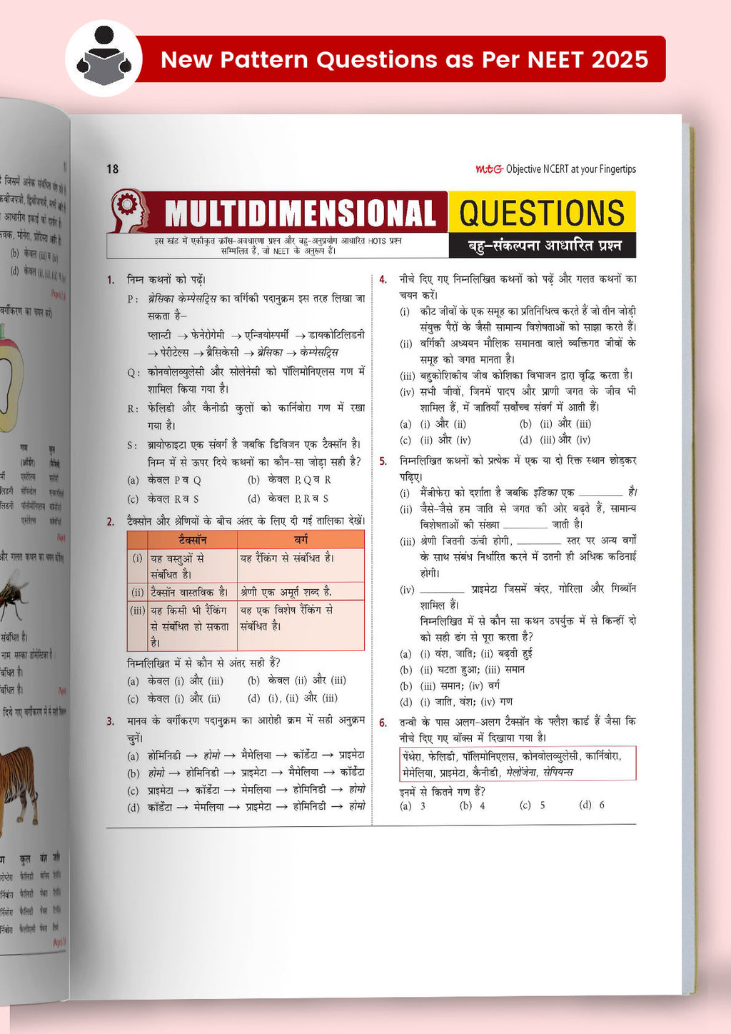 MTG - Objective NCERT at Your Fingertips Jeev Vigyan | Hindi Medium