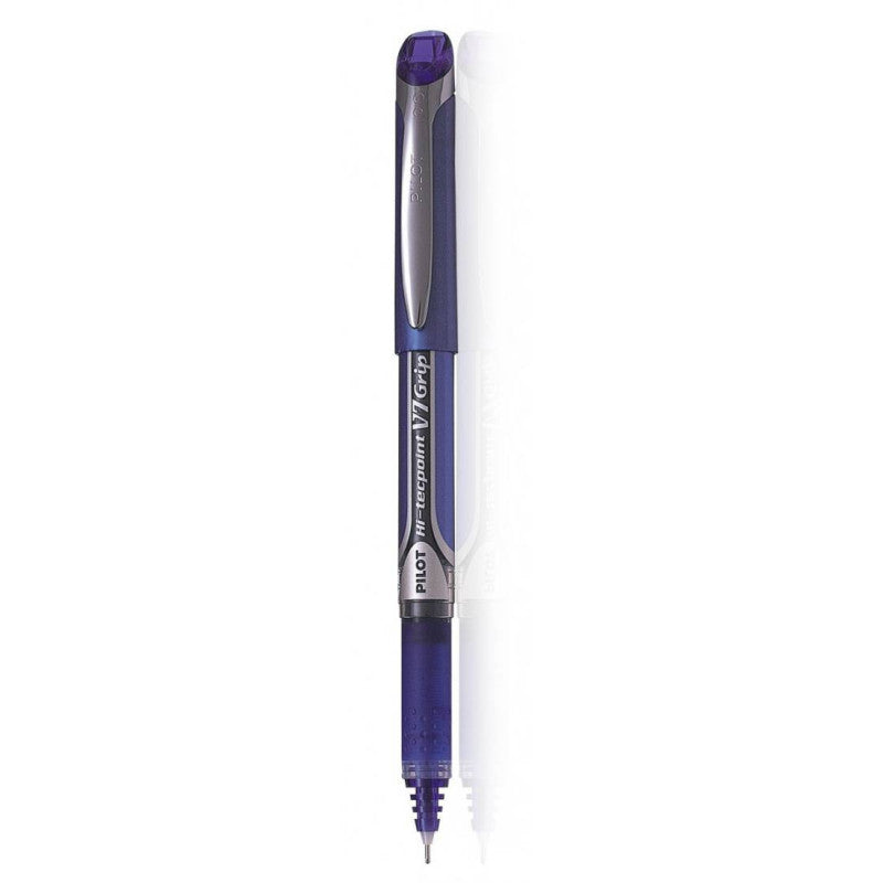 Pilot Hi-Tecpoint V7 Grip Blue – Smooth Liquid Ink Roller Pen