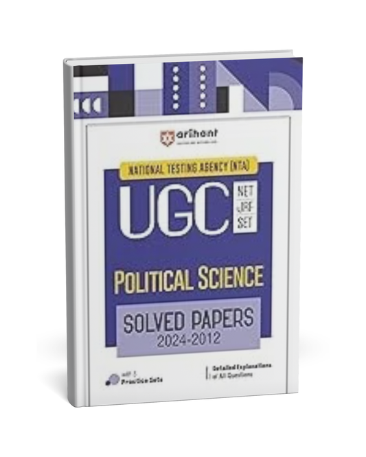 Arihant NTA UGC NET/JRF Political Science Solved Papers (2024–2012) [English]