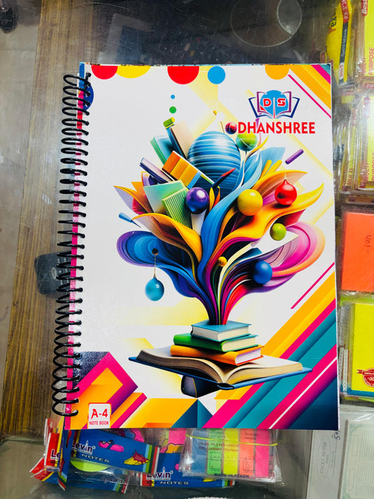 Spiral notebook (200 pages)