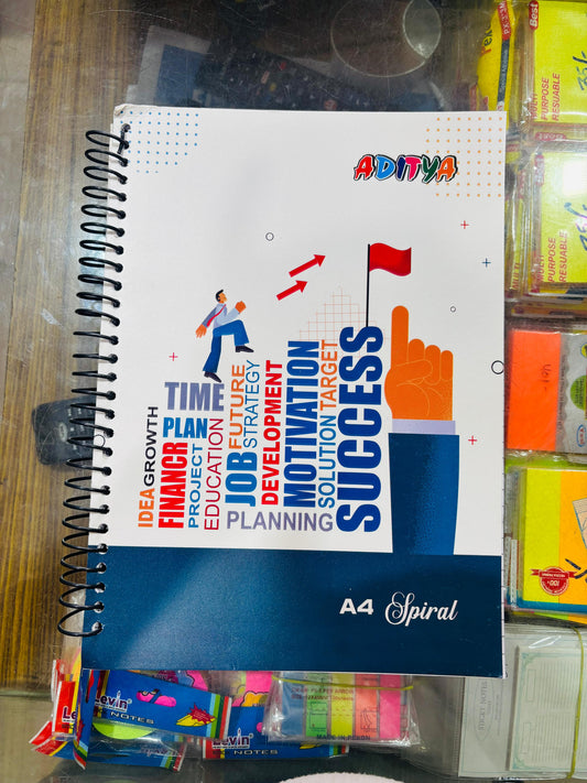 Spiral notebook (300 pages)