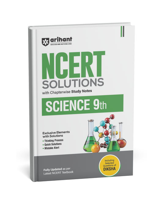 Arihant NCERT Solutions with Chapter-Wise Study Notes – Science Class 9th [English]