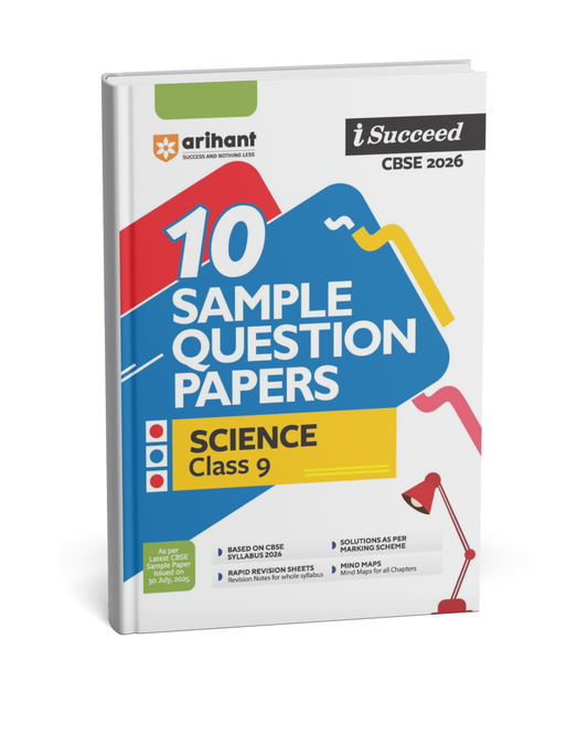 Arihant CBSE 10 Sample Question Papers Class 9th Science [English]