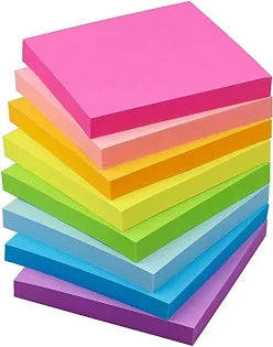 Pexon Sticky Notes PX-3×4M Repositionable Adhesive Memo