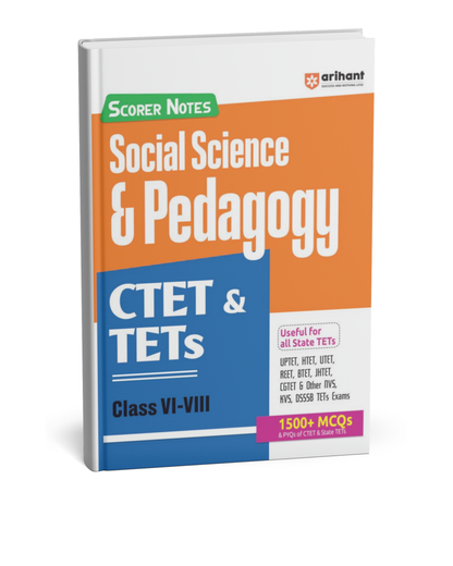 Arihant CTET & TETs Social Science & Pedagogy (Class 6 to 8) [English]