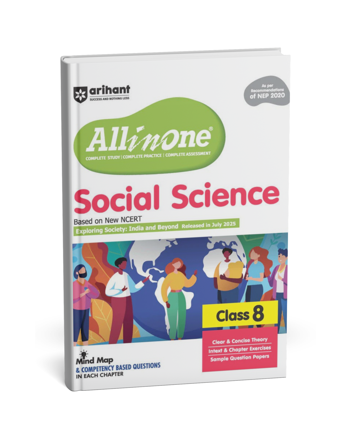 Arihant All in One Social Science NCERT Class 8th [English]