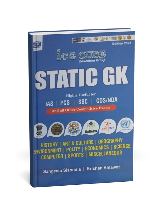 Ice Cube - Education Static GK (3rd Edition) English Medium