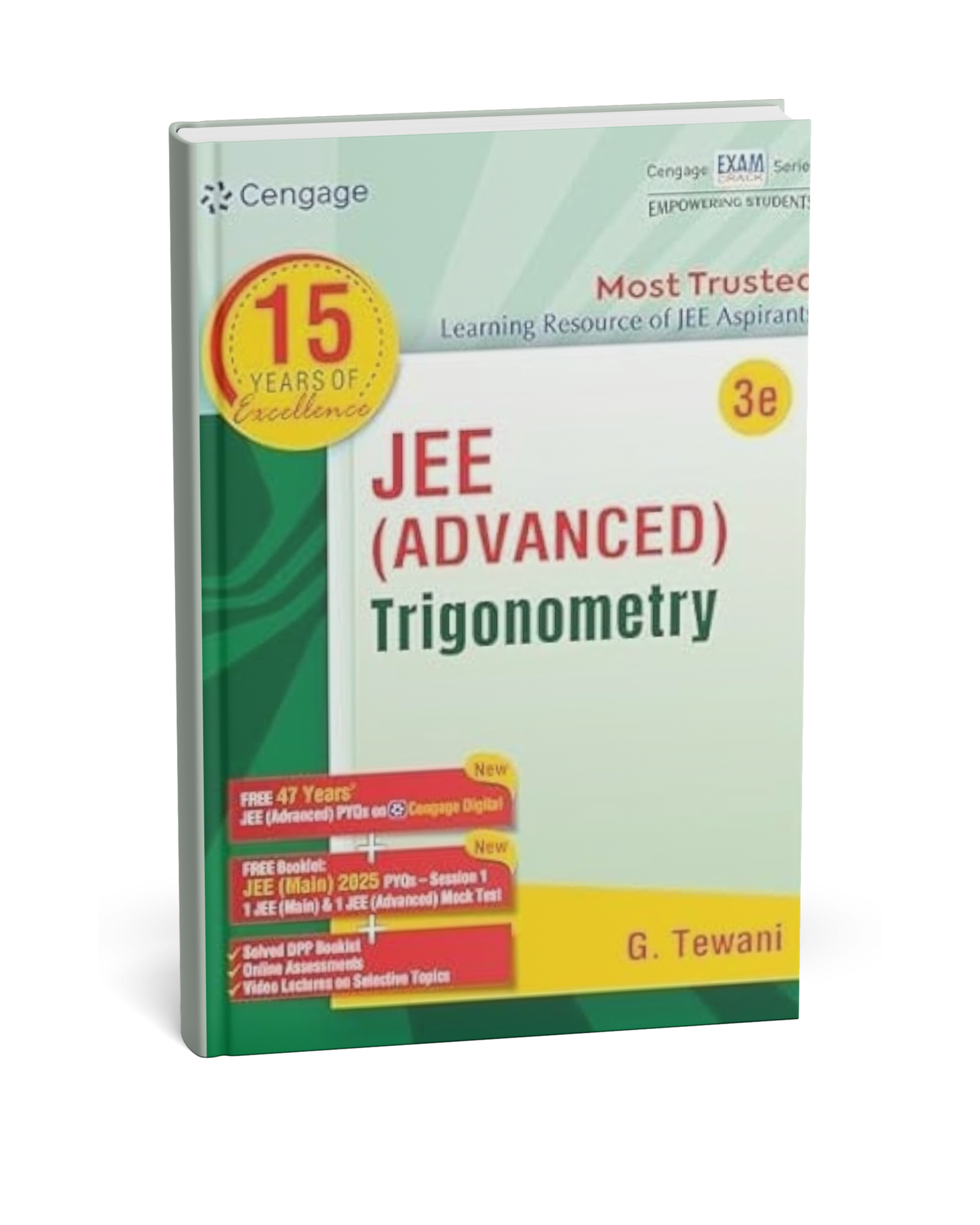 Cengage JEE Advanced Trigonometry – G. Tewani (3rd Edition) [English]